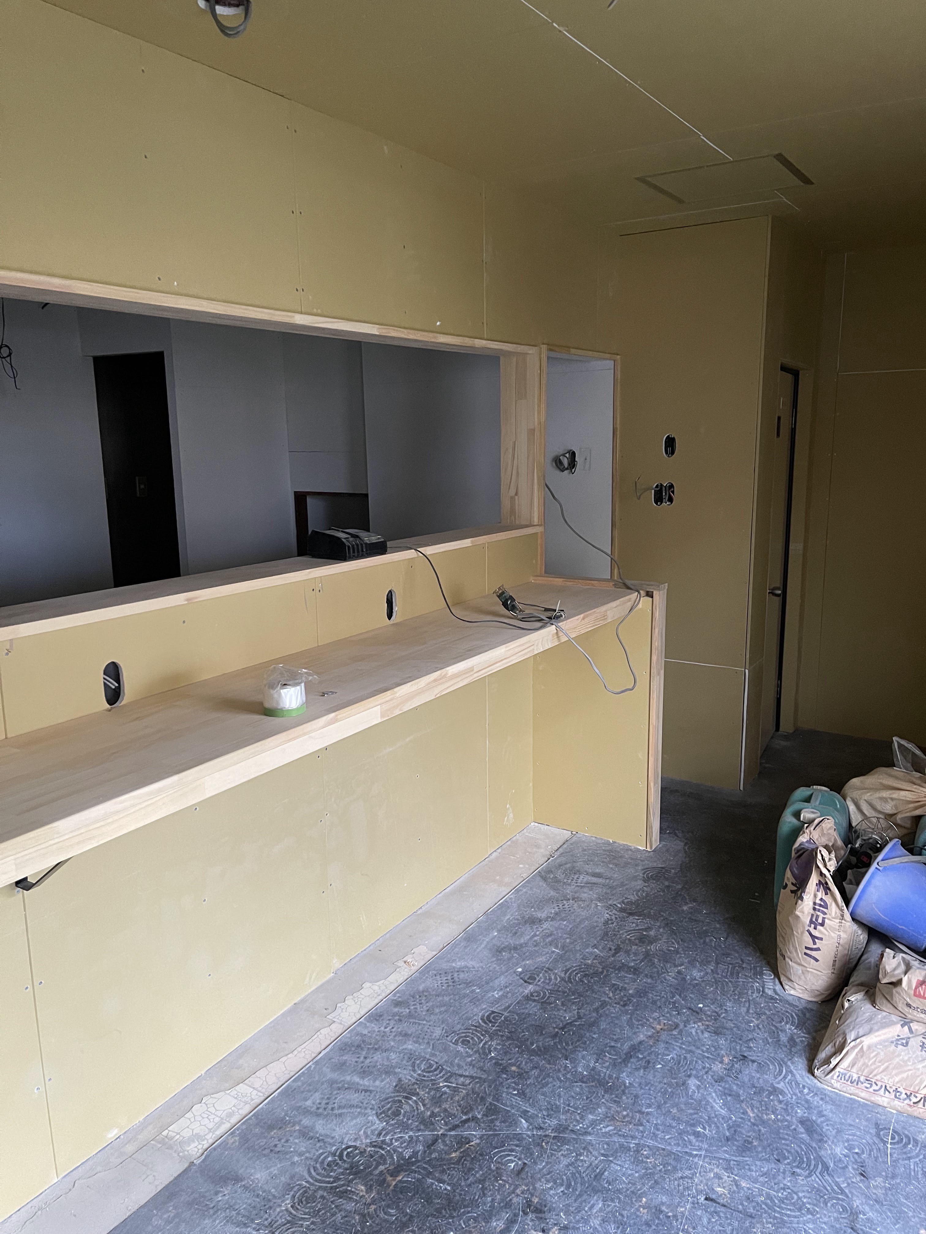 名古屋市港区の居酒屋における内装工事の施工事例